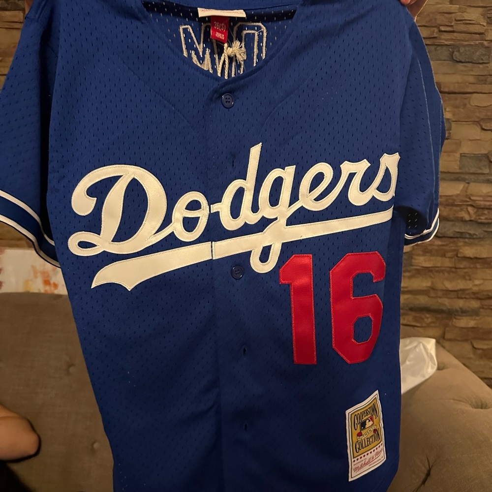 Dodgers Hideo Nomo authentic Mitchell & Ness jersey